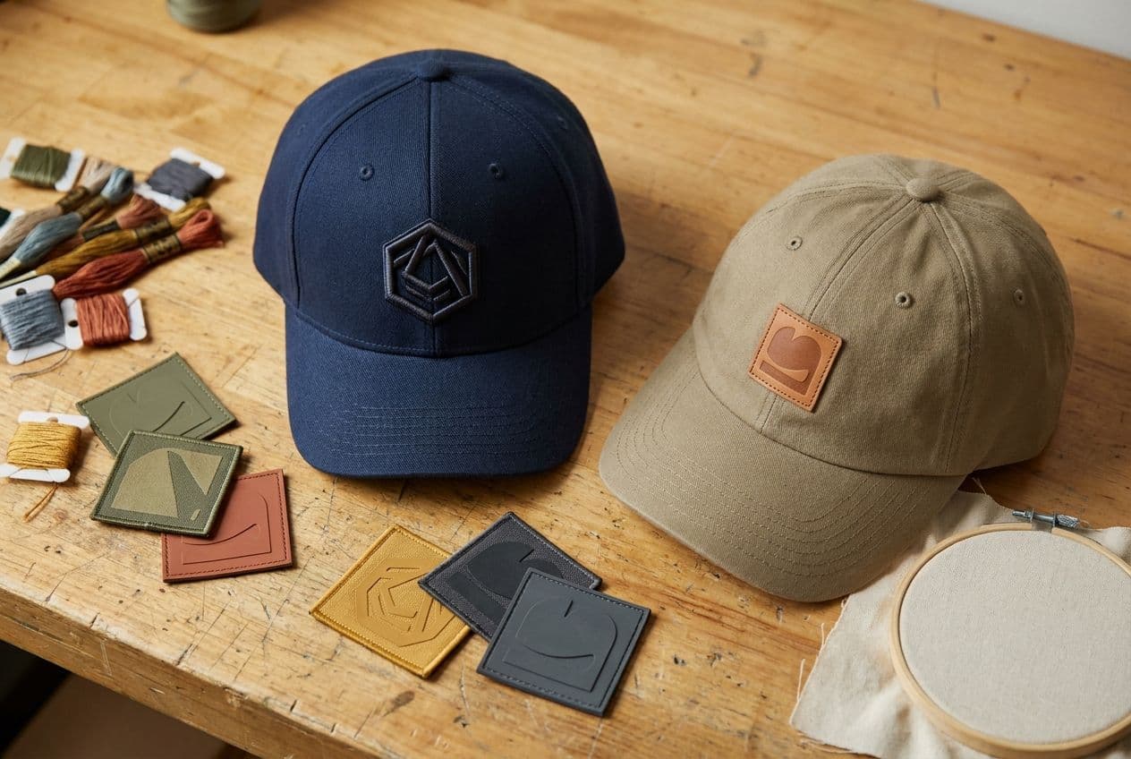 Hat Logo Methods: Embroidery, Puff, Patches