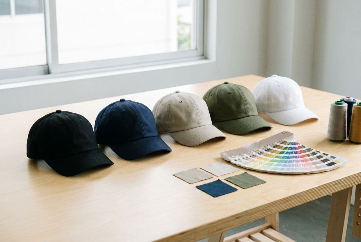 Custom Cap Colourways: MOQ & Pantone Guide